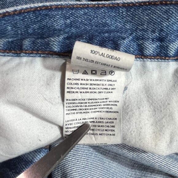 Harley Davidson Jeans Mens 38X30 Denim Bootcut Biker Motorcycle Cowboy Work USA - Picture 10 of 12